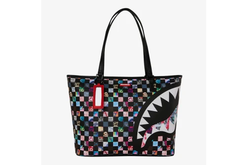 Sprayground Crazy Check Τσάντα Tote (910T9440NSZ)