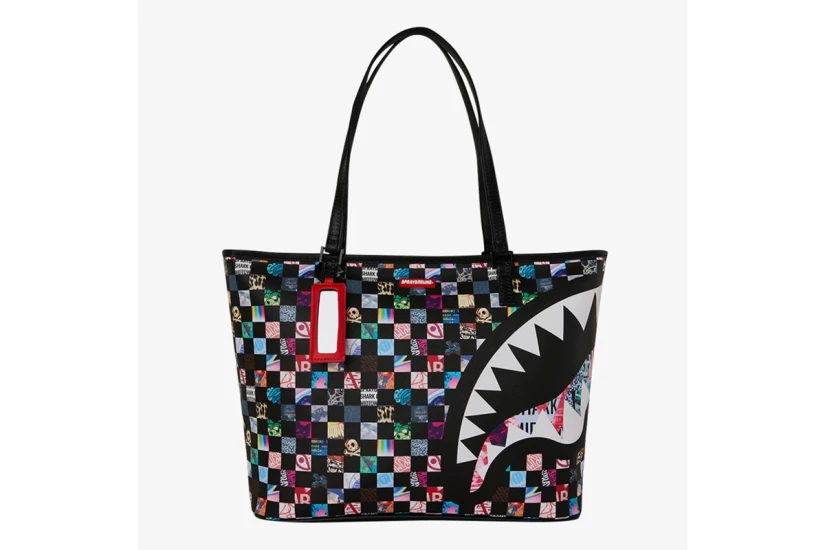 Sprayground Crazy Check Τσάντα Tote (910T9440NSZ)