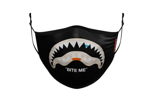 Sprayground Bite Me Shark Face Mask (910Z333NSZ)