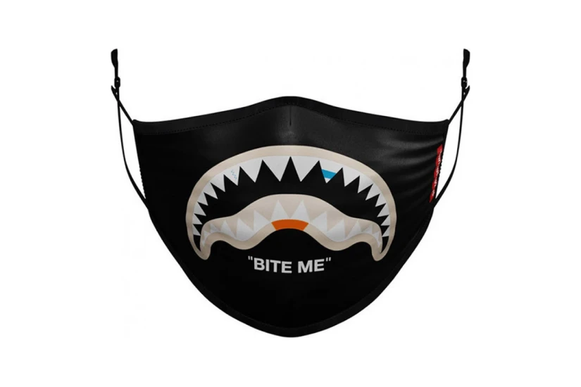 Sprayground BITE ME SHARK Unisex Υφασμάτινη Μάσκα