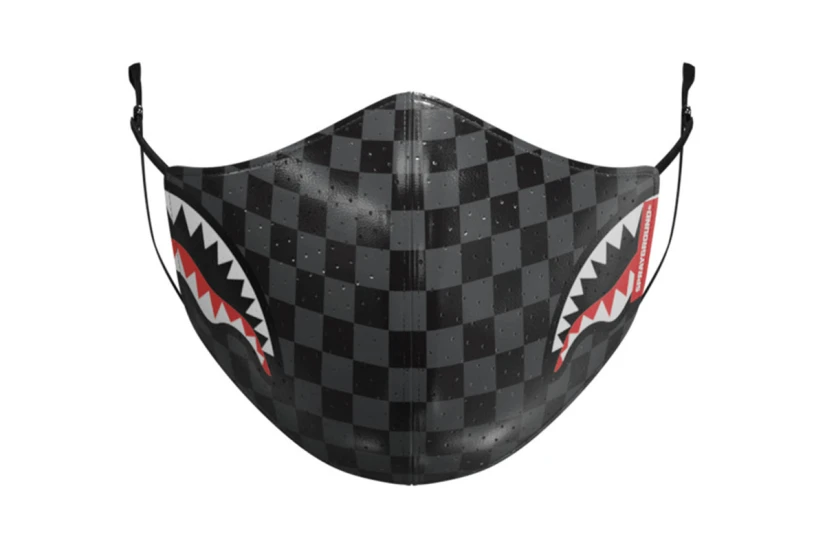 Sprayground SHARKS IN PARIS VEGAN LEATHER Unisex Υφασμάτινη Μάσκα