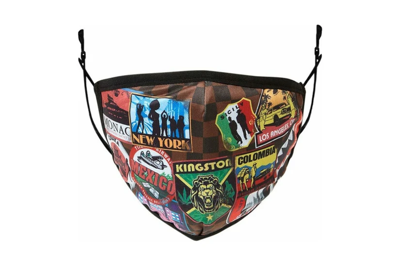 Sprayground GLOBAL MOGUL Unisex Υφασμάτινη Μάσκα