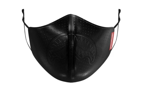 Sprayground Midnight Shark Vegan Leather Face Mask (910Z370NSZ)