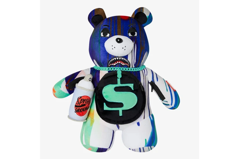 Sprayground Mystery Plush Bear 4 Λούτρινο Αρκουδάκι Διάφορα Χρώματα