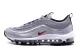 Nike Air Max 97 Sneakers Ασημί, Λευκά