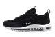 Nike Air Max 97 Unisex Sneakers Μαύρα, Λευκά
