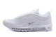 Nike Air Max 97 Unisex Sneakers Λευκά, Εκρού