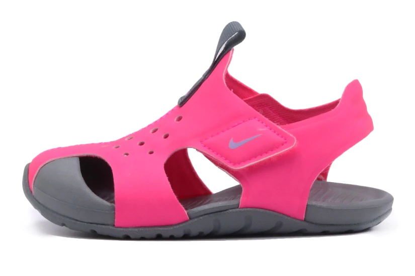 Nike Sunray Protect 2 Βρεφικά Σανδάλια Ροζ, Γκρι