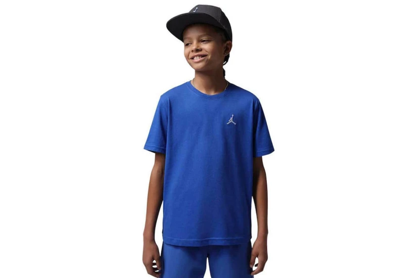 Jordan Jumpman Air Embroidered Παιδικό Κοντομάνικο T-Shirt Ρουά