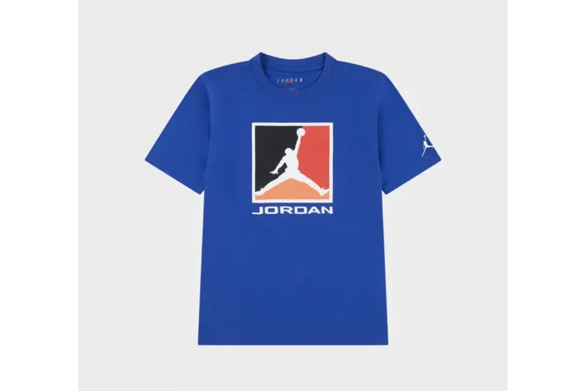 Jordan Flight Essentials Boxed Logo 3.0 Παιδικό Κοντομάνικο T-Shirt Μπλε, Διάφορα Χρώματα