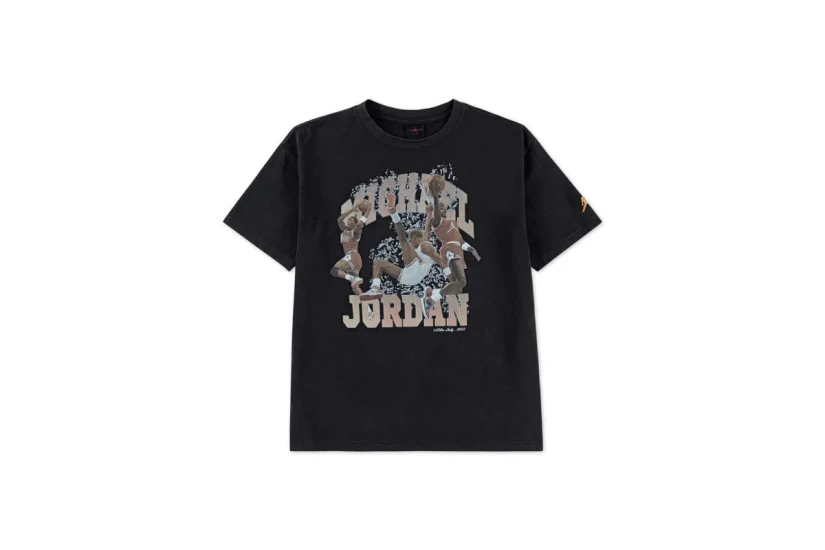 Jordan Παιδικό Κοντομάνικο T-Shirt Μαύρο