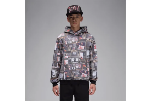 Jordan Brooklyn Fleece Printed Hoodie (95F089 023)
