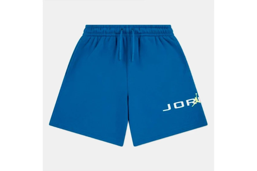 Jordan Baseline Fleece Παιδικό Αθλητικό Σορτς Μπλε