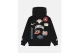 Jordan Dynasty Patch Fleece Παιδικό Φούτερ με Κουκούλα Μαύρο