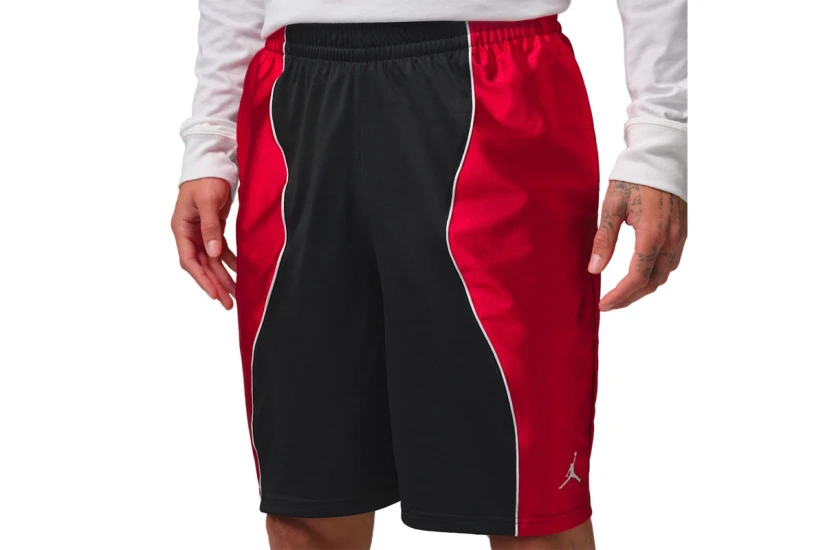 Jordan Sport Dri-FIT Παιδική Μπασκετική Βερμούδα Μαύρη, Κόκκινη