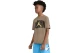 Jordan Jumpman Distressed Παιδικό Κοντομάνικο T-Shirt Χακί, Μαύρο, Κίτρινο