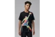 Jordan Super Splash Paint Spill Jumpman Παιδικό Κοντομάνικο T-Shirt Μαύρο