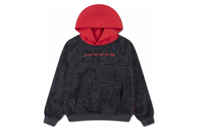 Jordan Brooklyn Printed Hoodie (95G185 G9Q)