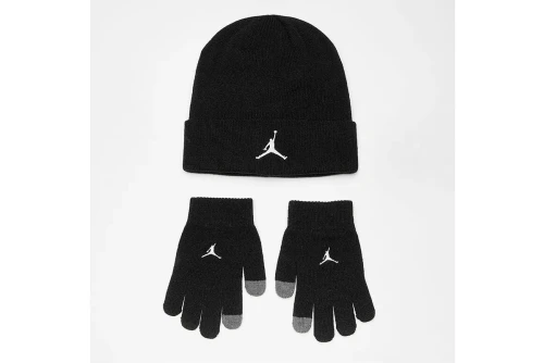 Jordan Essentials Set Σκουφάκι Χειμερινό Με Γάντια (9A0836 023)