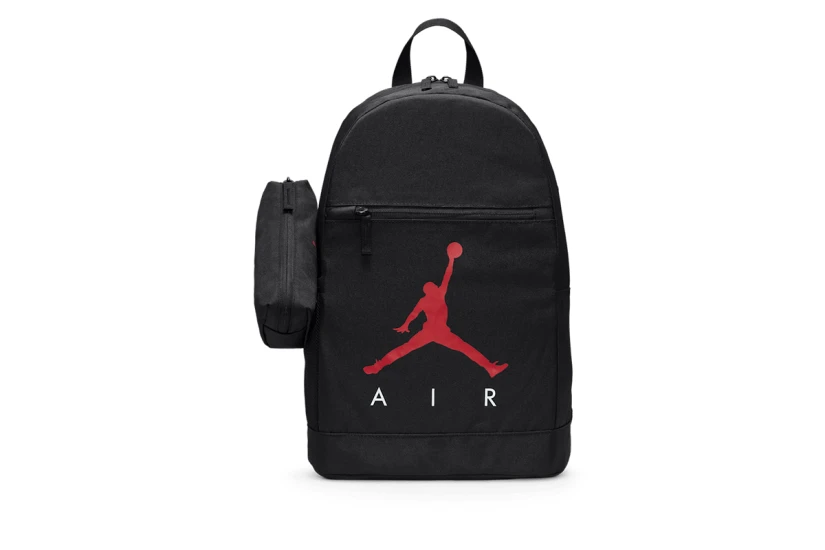 Jordan Jan Air School Σακίδιο Πλάτης Μαύρο, Κόκκινο