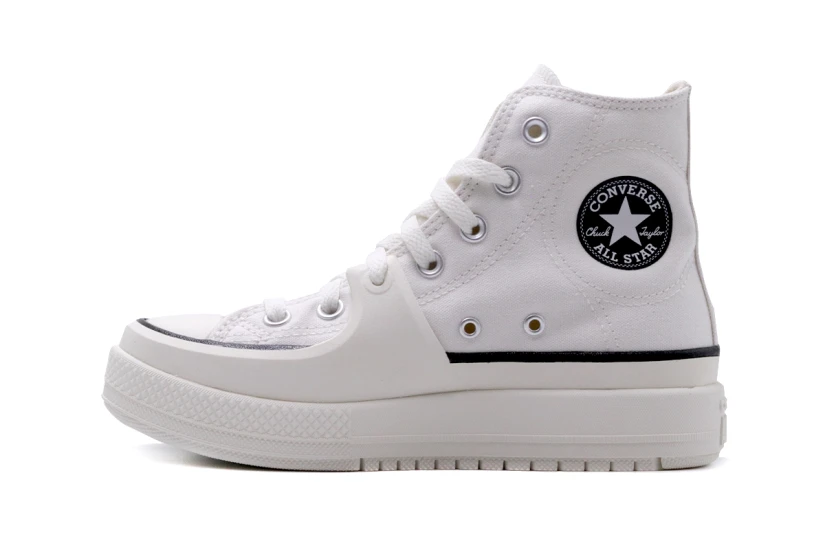 Converse Chuck Taylor All Star Construct Hi Παπούτσια Λευκά