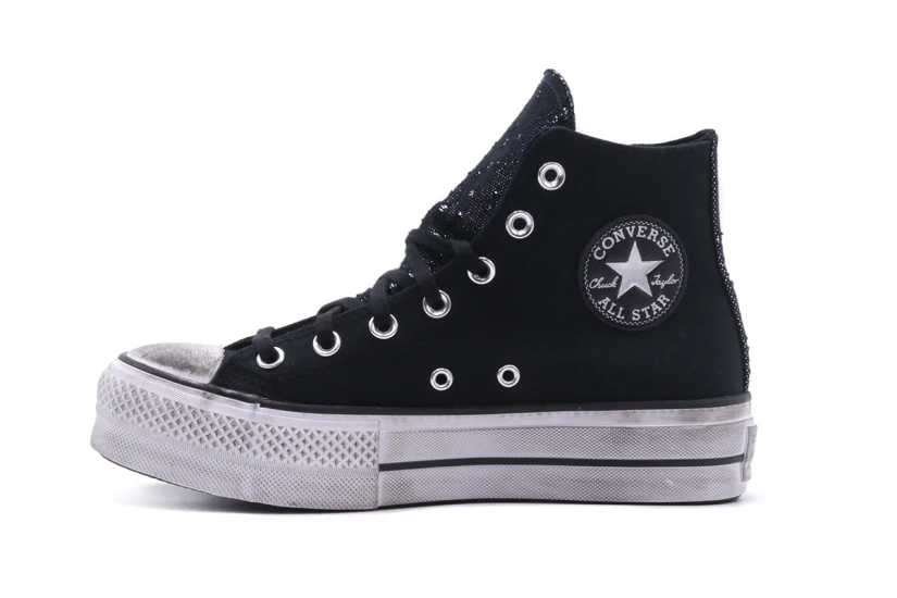 Converse Chuck Taylor All Star Lift Platform Chrome Sneakers