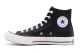 Converse Chuck 70 Leather Ανδρικά Δερμάτινα Sneakers Μαύρα, Εκρού