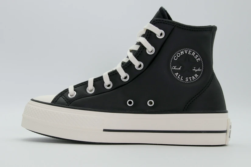 Converse Chuck Taylor All Star Lift Sneakers Μαύρα, Λευκά