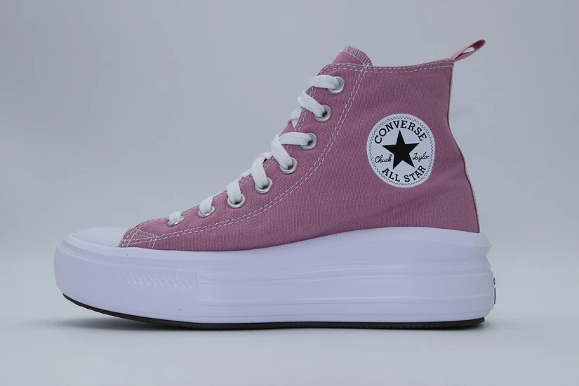 Converse Chuck Taylor All Star Move Platform Sneakers Ροζ, Λευκά