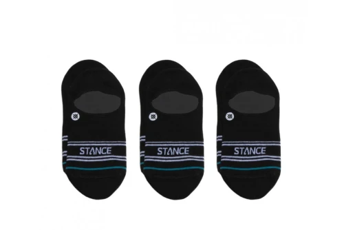 Stance Basic Κάλτσες Κοντές 3 Ζευγάρια (A145D20SRO-BLK)