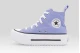 Converse Chuck Taylor All Star Lift Double Stack Platform Παιδικά Sneakers Λιλά, Λευκά