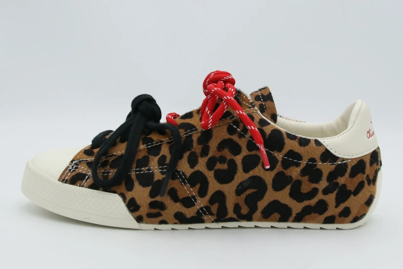 Converse Chuck Taylor Low Leopard Pony Hair Γυναικεία Sneakers Λεοπάρ