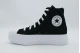Converse Day One Platform High Γυναικεία Sneakers Μαύρα, Λευκά