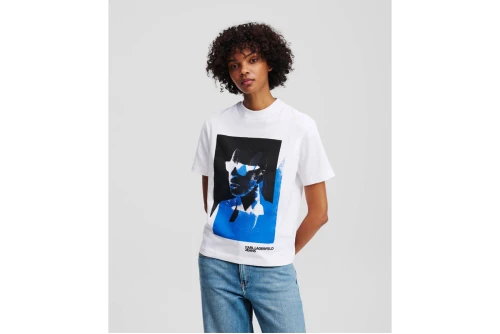 Karl Lagerfeld Reg Ss T-Shirt Γυναικείο (A2W17030 100)