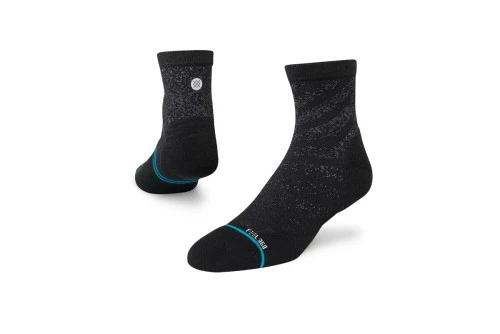 Stance Run Light Quarter Κάλτσες Ψηλές 1 Ζευγάρι (A348A23RUN-BLK)