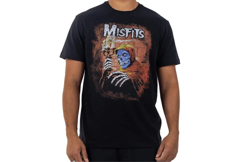 Stance Misfits Ανδρικό Κοντομάνικο T-Shirt Μαύρο