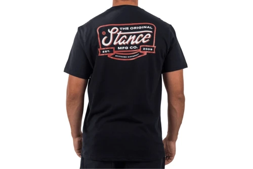 Stance Script Seal T-Shirt Ανδρικό (A3SS1C25SC BLK)