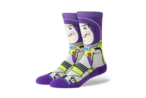 Stance Buzz Crew Κάλτσες Ψηλές 1 Ζευγάρι (A545C26BUZ-PUR)