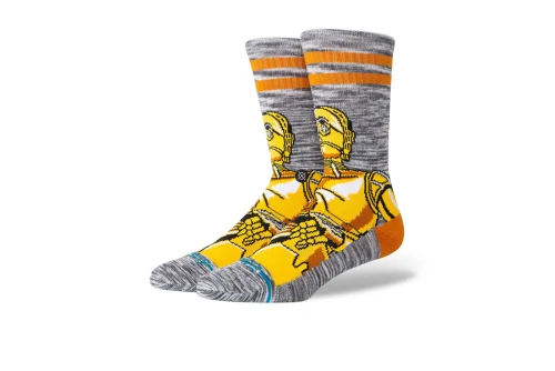 Stance C3Po Star Wars Κάλτσες Ψηλές 1 Ζευγάρι (A556A25C3P-GLD)