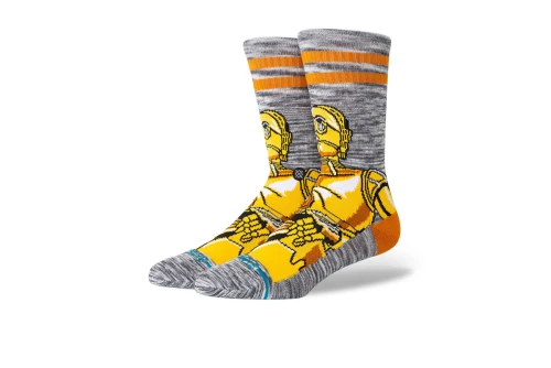 Stance C3Po Star Wars Κάλτσες Ψηλές 1 Ζευγάρι (A556A25C3P-GLD)