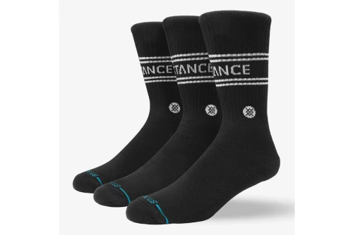 Stance Vital Κάλτσες Ψηλές 3 Ζευγάρια (A556A25VIT-BLK)