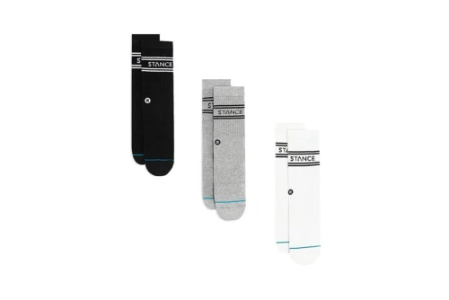 Stance Basic Crew Κάλτσες Ψηλές 3 Ζευγάρια (A556D20SRO-MUL)