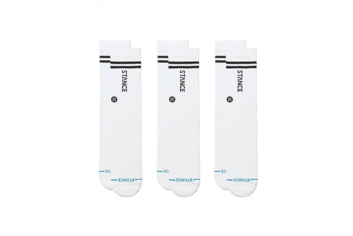 Stance Core Κάλτσες Ψηλές 3 Ζευγάρια (A556D25COR-WHT)