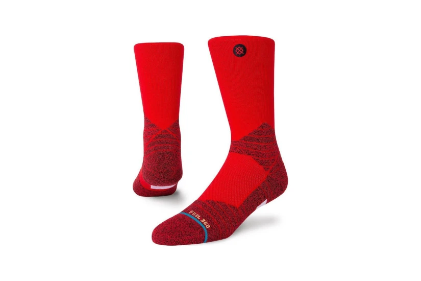 Stance Icon Sport Unisex Κάλτσες μέχρι τη Γάμπα Κόκκινες