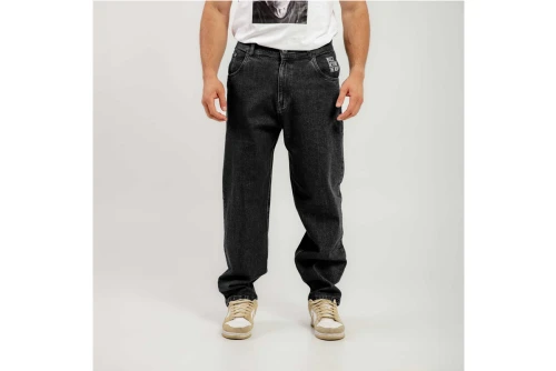 Bee Unusual Relaxed Washed Παντελόνι Τζιν Ανδρικό (AB-257022)