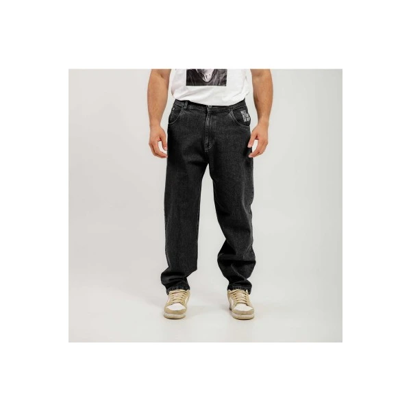 Bee Unusual Relaxed Washed Παντελόνι Τζιν Ανδρικό (AB-257022)