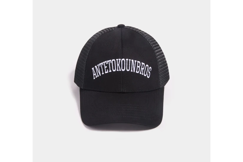 Antetokounbros Iconic Unisex Trucker Καπέλο Snapback Μαύρο
