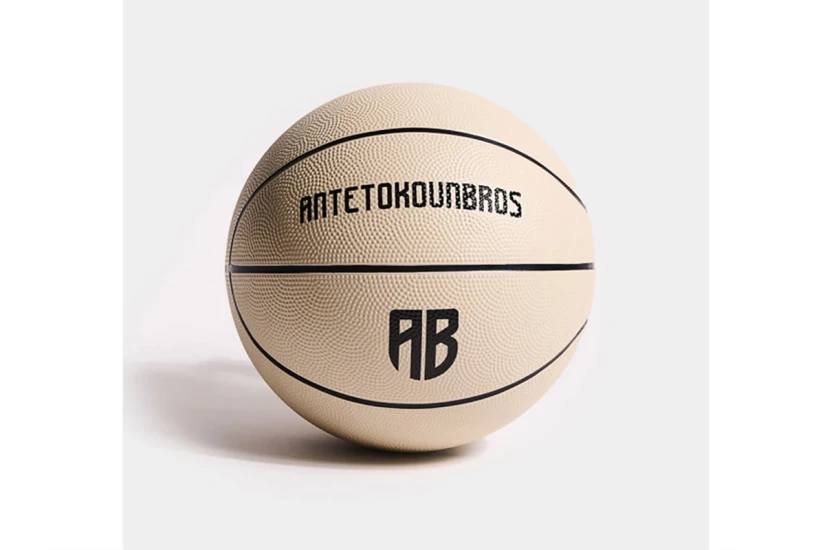 AntetokounBros We Are All Bros Μπάλα Μπάσκετ Μπεζ, Μαύρη
