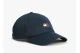 Tommy Jeans Heritage Logo Twill Baseball Καπέλο Strapback Μπλε Σκούρο