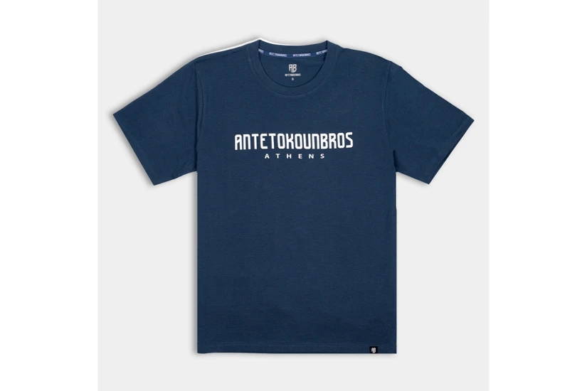 AntetokounBros Location Athens Παιδικό Κοντομάνικο T-Shirt Μπλε